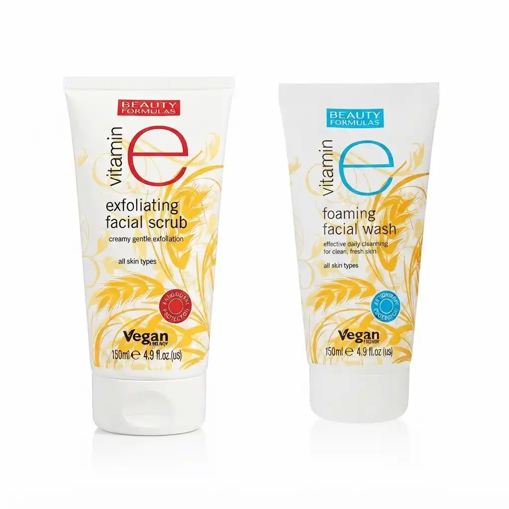 ژل شستشوی ویتامین Beauty formulas E